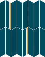 Мозаика Блу Глосcи инфинити глянц 30,7x38,7 8,5 мм арт. 600110000972