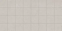 Декор Монсеррат мозаичный серый светлый матовый мат, 20x40 9,5 мм, арт. MM14043