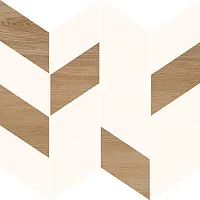 Декор Love You Navy B сатиновая белый мат, 29x29 11 мм, арт. O-LYN-WIE051