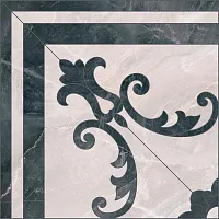 Декор Выст. Вестминстер 1/4 розона, 40,2x40,2 8 мм, арт. ID102