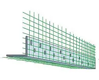 Усилитель угла 10х15см 145гр./м2 2,5м