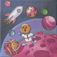 Декор Космос 5 мат, 20x20 6,9 мм, арт. VT/A383/5009