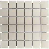 Мозаика Light Beige Matt мат, 30,6x30,6 6 мм