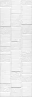 Плитка Бьянка белый антик мат 60x20 9 мм арт. 60170