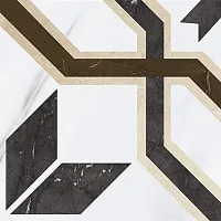 Декор Monumento белый мат, 40x40, арт. G-370/G/d01/400x400x8