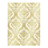 Декор Катар белый, 25x33, арт. 1634-0090