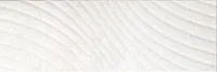 Декор Сонора 7 тип 1 белый волна, 25x75