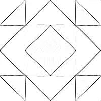 Керамогранит Домино 1, 30x30, арт. 6032-0432