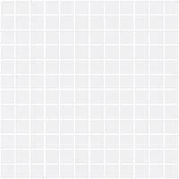 Мозаика Темари белый мат, 29,8x29,8 3,5 мм, арт. 20059