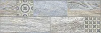 Декор Индиго голубой мат, 19,9x60,3 10 мм, арт. 3606-0028