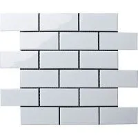 Мозаика Brick White Glossy A32000/A1001G глянц 29,1x29,5 6 мм арт. С0002900