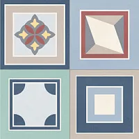 Керамогранит Grenier Mix, 33,2x33,2