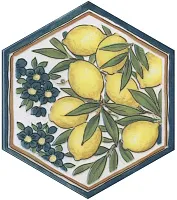 Декор Флорентина 3 глянцевый глянц, 20x23,1 6,9 мм, арт. VT/A540/24035