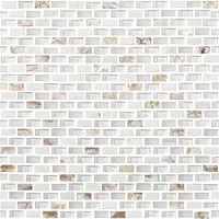 Мозаика Tribal Pearl White (1x2), 28,6x28,3, арт. L244001101