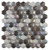 Мозаика Hex Forest Mix, 30,7x31,7 4 мм