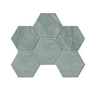 Мозаика Grey Mosaic LN02 Hexagon мат 25x28,5 арт. 37109