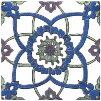 Декор Альба глянц, 9,9x9,9, арт. HGD/A212/1146T