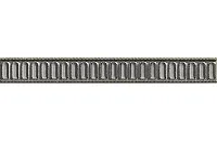 Бордюр Moldura Leonora Plata-Perla мат, 3x25