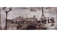 Декор Postcard grey 1, 20x50