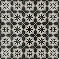 Декор Фреджио 1 черно-белый глянц, 20x20, арт. VT/A294/SG1544N