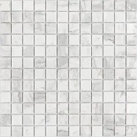 Мозаика Dolomiti bianco MAT 23x23 полир, 29,8x29,8 4 мм