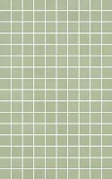 Декор Левада мозаичный зеленый светлый глянцевый глянц, 25x40 8 мм, арт. MM6409