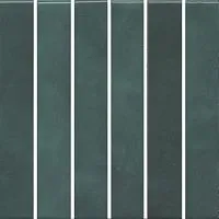 Мозаика Фес зелёный тёмный глянц 15x15 7,7 мм арт. KMD2MSM005BN