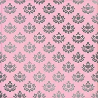 Декор San Petersburg Rosa глянц, 20x20, арт. A013861