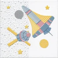 Декор Бон Вояж "Шаттл" мат, 20x20 6,9 мм, арт. VT/A371/5009