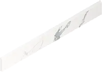 Плинтус Стелларис Статуарио Уайт мат 7,2x60 9 мм арт. 610130007449