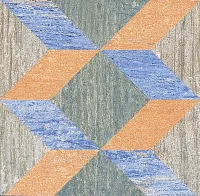 Вставка Колор Вуд микс, 13x13 11 мм, арт. AD/A393/TU6001