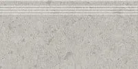 Ступень Чеппо ди Гре серый светлый обрезной мат 30x60 9 мм арт. DD605820R\GR
