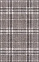 Плитка Трокадеро клетка коричневый, 25x40 8 мм, арт. 6349