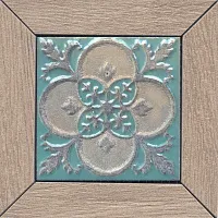 Вставка Меранти пепельный светлый мозаичный, 13x13, арт. ID61