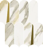 Мозаика Стелларис Калакатта Голд Элегант полир 32,5x36,1 9 мм арт. 620110000230