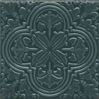 Декор Фес зелёный тёмный глянц 15x15 6,9 мм арт. KMD3STA003BN