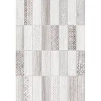 Декор Нидвуд 1Д серый микс мат 27,5x40 7,5 мм