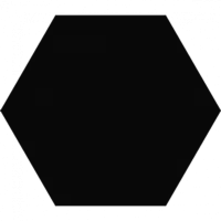 Плитка Miniworx Гексагон Черный мат, 21x24, арт. K945262