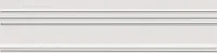 Бордюр Багет Альвао белый матовый мат, 5x20 19 мм, арт. BLB049