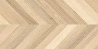 Керамогранит Wood Royal Almond Chevron M бежевый карвинг мат 60x120 8,2 мм