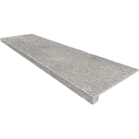 Ступень Grey Set Steptrade TN01 Комплект прямоугол бортик без насечек + Подступенок мат 33x120 арт. 67358
