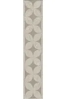 Бордюр Туф бежевый светлый глянцевый глянц, 5,7x30,5 6,9 мм, арт. OS/A218/8340