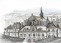 Декор Eifel вставка многоцветная глянц, 25x35, арт. (EI2M451DT)