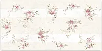 Плитка Amelie (C-ALL452D) мелкая роза на полоске, 29,7x60