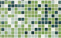 Мозаика Verde - часть5 с чипом 2,5x2,5, 31,3x49,5
