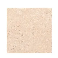 Керамогранит Натуральный травертин, 20x20 10 мм
