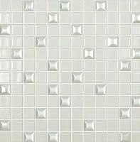Мозаика Edna Mix №100 Белый, 31,7x31,7