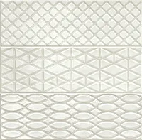 Декор Dec Mix 3 Grey глянц, 10x30, арт. R4KT