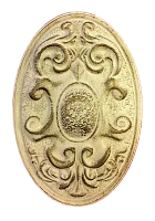 Вставка Ampir gold мат, 10x15