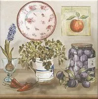 Декор Пикарди Кухня, 15x15 6,9 мм, арт. HGD/A245/17000